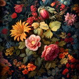 Fa Vintage Floral 59 Poster och Canvastavla