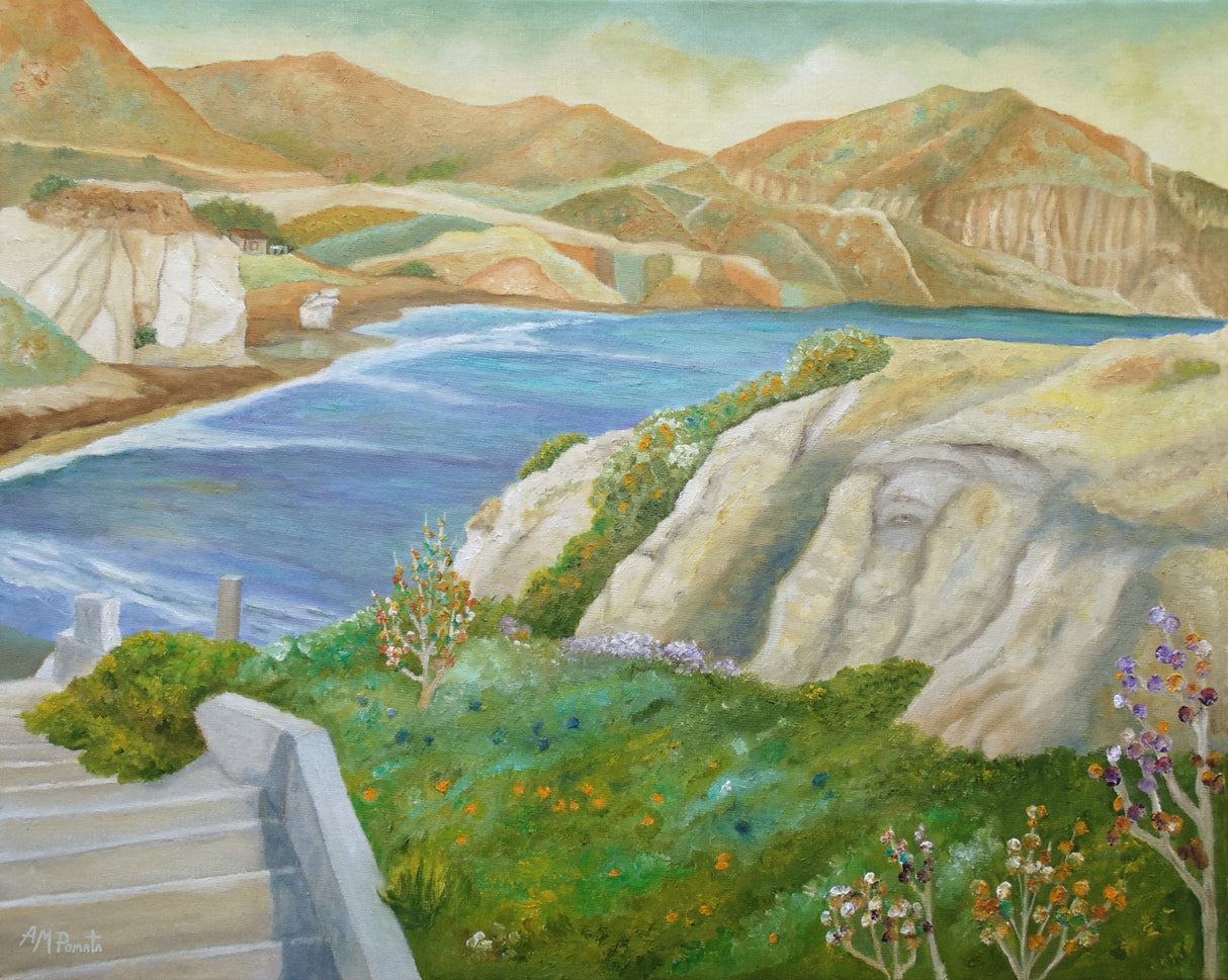 Springing Down the Shore Poster och Canvastavla