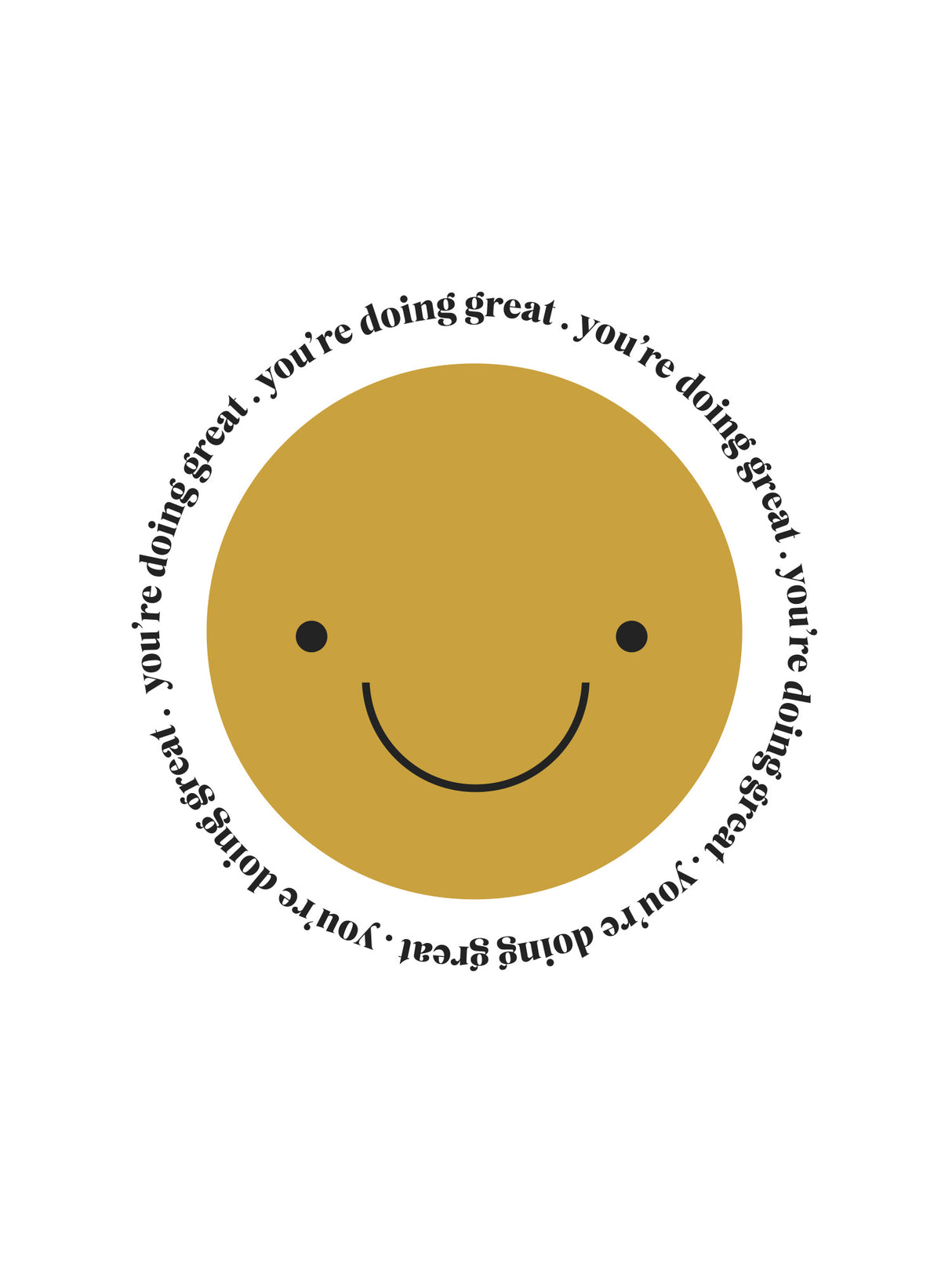 You're Doing Great Poster och Canvastavla