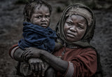 Woman and her child-Ethiopia Poster och Canvastavla