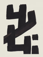 Ink Motif 20 Poster och Canvastavla