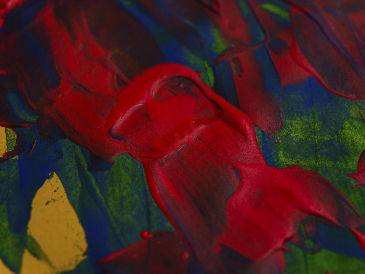 colored paints Poster och Canvastavla