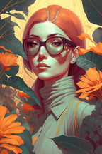Beauty In The Jungle Poster och Canvastavla