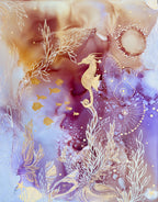 Rose Quartz Reef Poster och Canvastavla