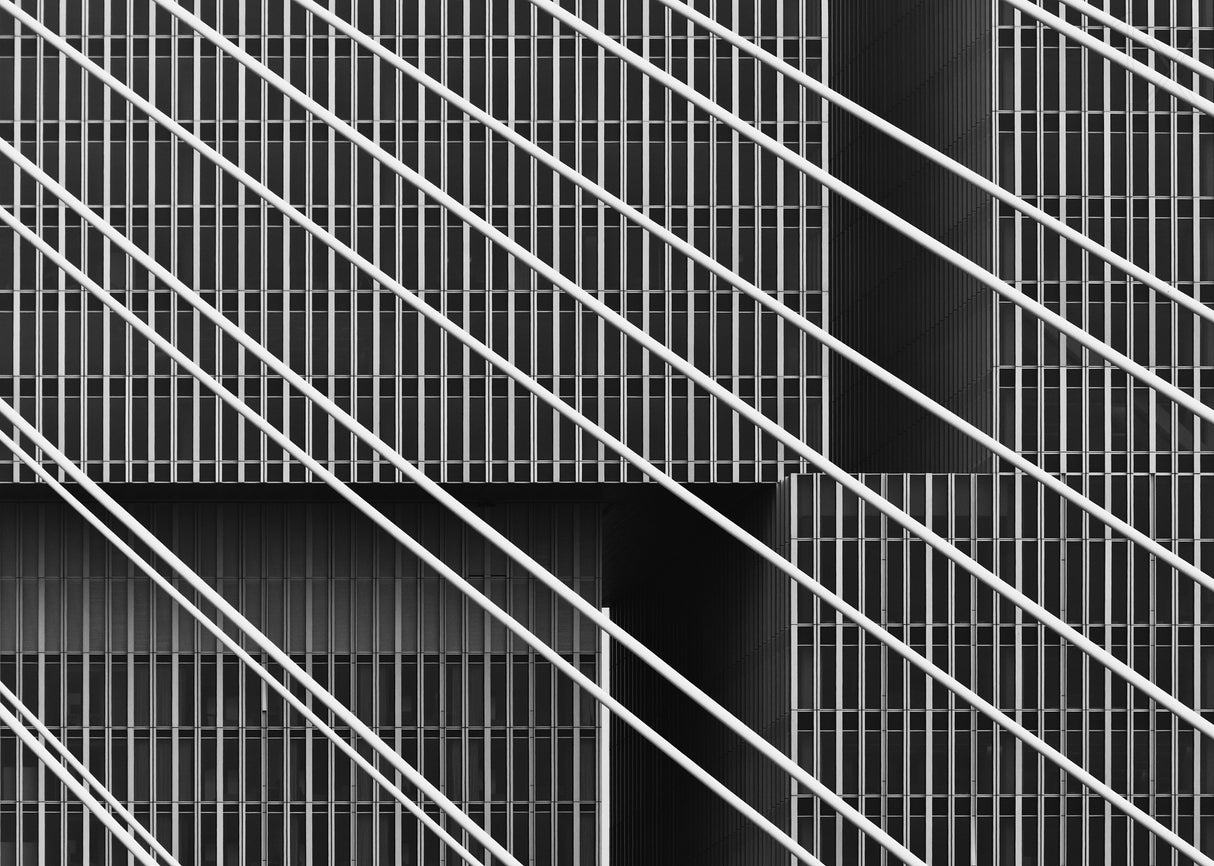 Behind bars. Poster och Canvastavla
