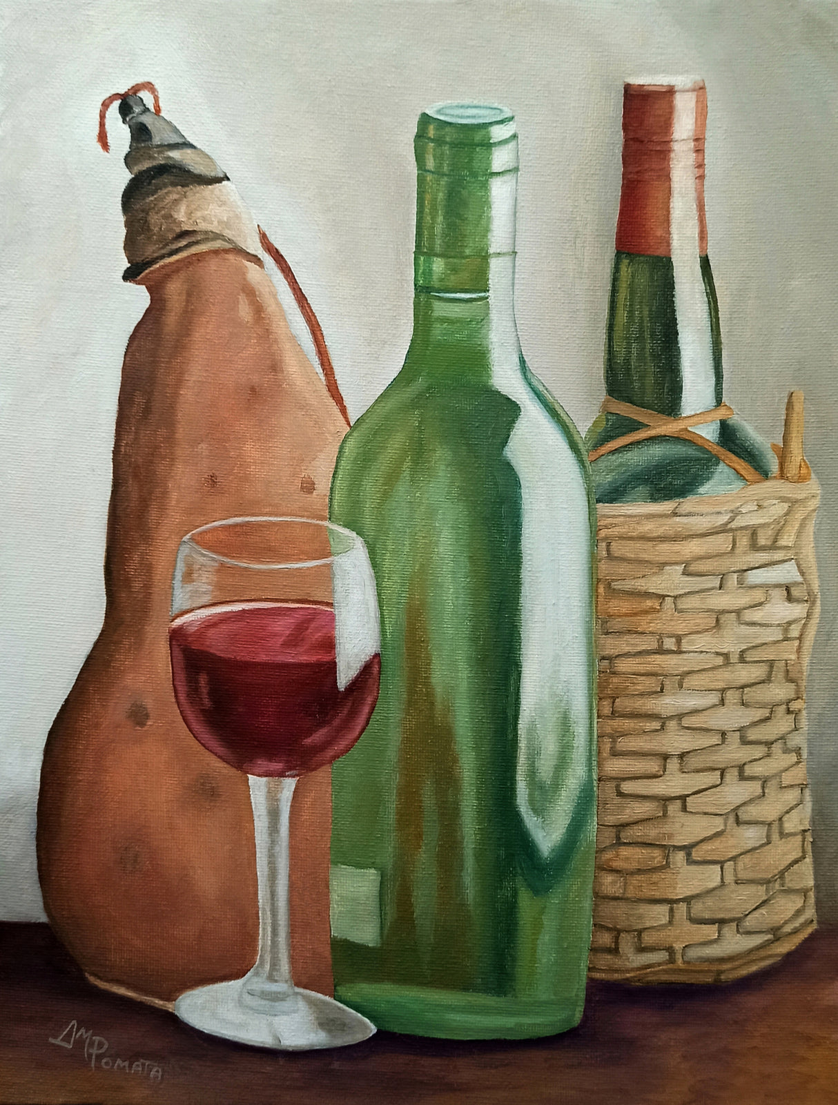 In the Winery Poster och Canvastavla