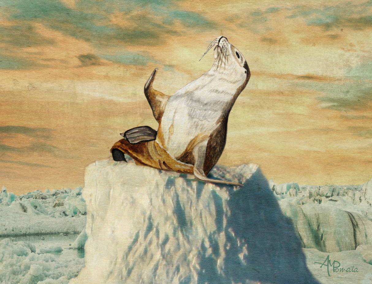 Greetings From the Arctic Poster och Canvastavla