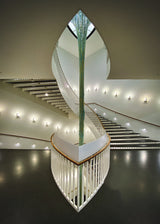Chicago Museum Staircase Poster och Canvastavla