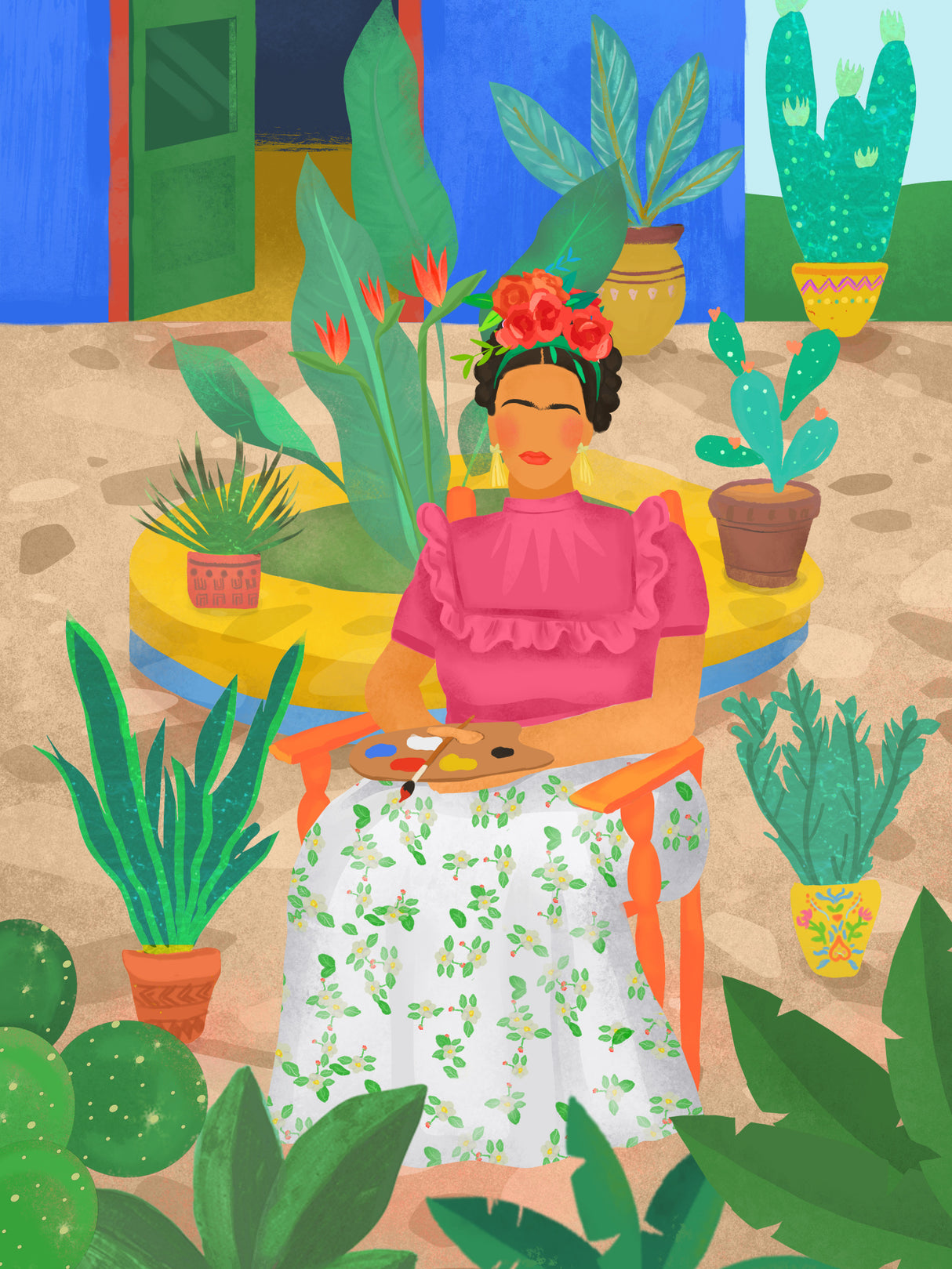 Frida Poster och Canvastavla