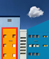 Facade - Caesarea industrial park Poster och Canvastavla