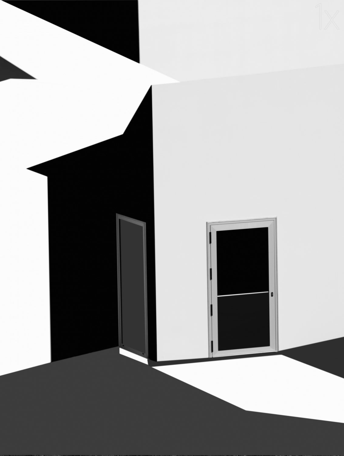 Closed doors Poster och Canvastavla