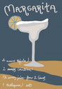 Margarita Poster Kitchen poster eller kökstavla