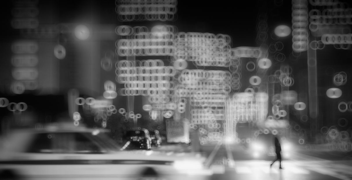 Night street... Poster och Canvastavla