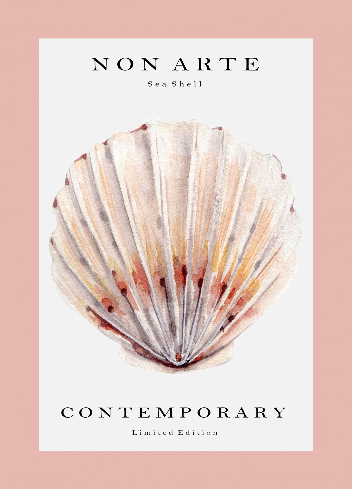 Non Arte Sea Shell no.2 Poster och Canvastavla