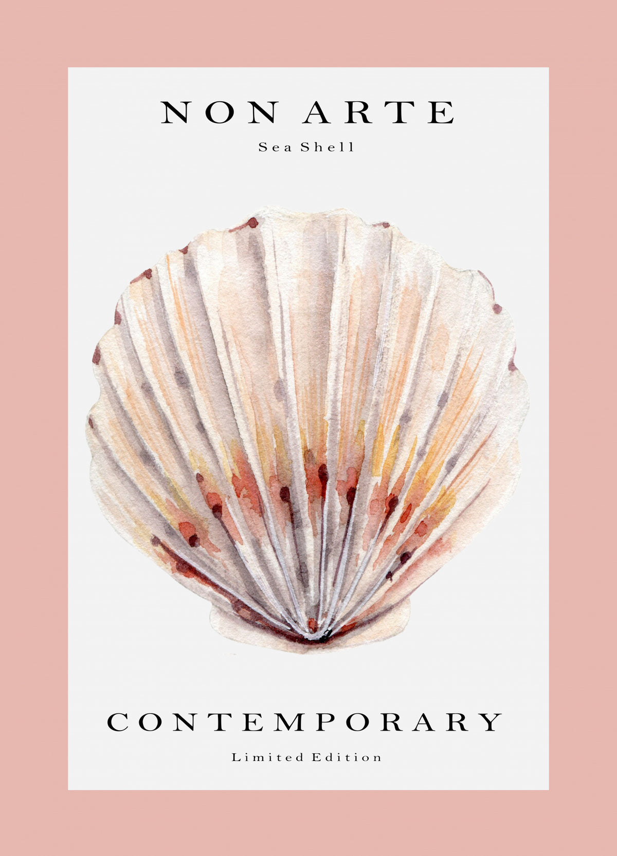Non Arte Sea Shell no.2 Poster och Canvastavla