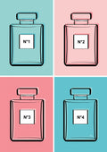 Pastel Perfumes Poster och Canvastavla