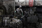 leather factory Poster och Canvastavla
