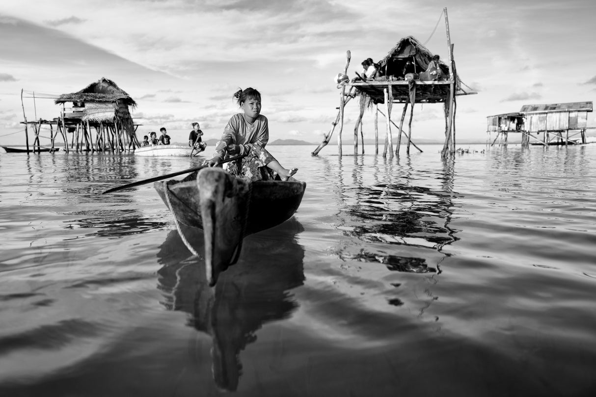 Life on Water Poster och Canvastavla