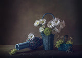 Chamomile and Grapes Poster och Canvastavla