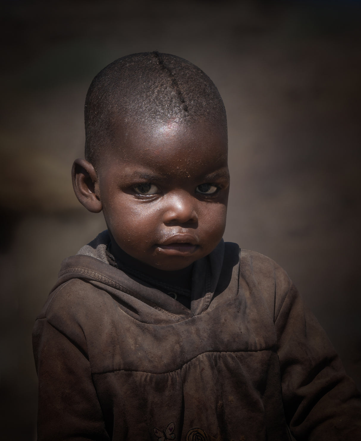 A Himba Boy Poster och Canvastavla