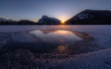 Warm Winter Sun Poster och Canvastavla