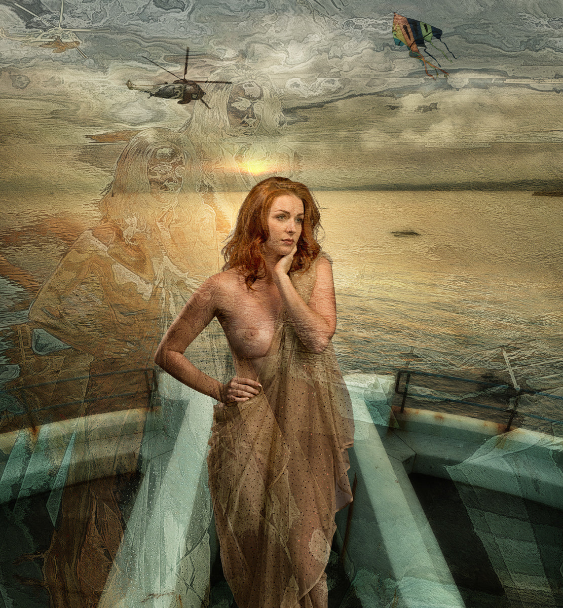 I must go down to the seas again, to the vagrant gypsy life, Poster och Canvastavla