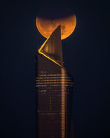 Super Blue Blood Moon Poster och Canvastavla