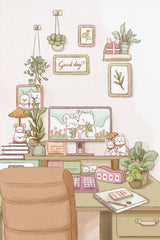 Workspace Home Poster och Canvastavla
