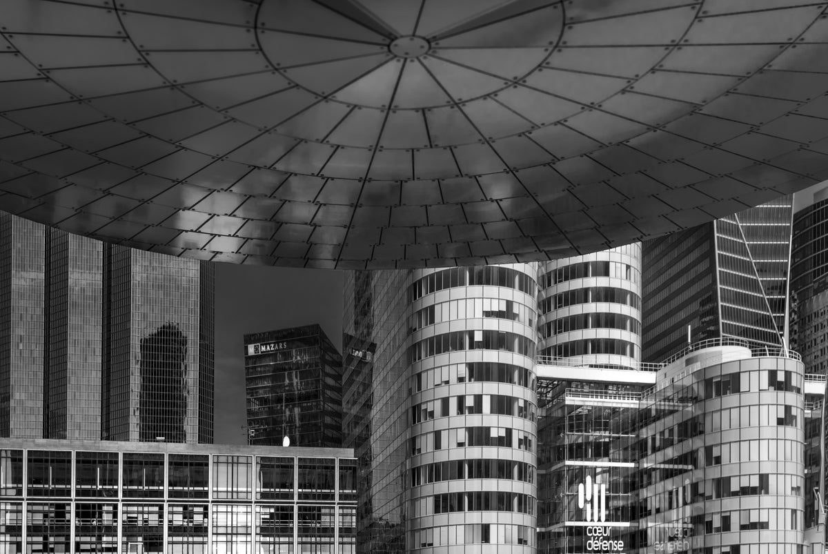 Paris Défense III Poster och Canvastavla