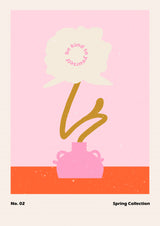 Spring Flower #02 Poster och Canvastavla