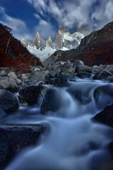 A Night in Patagonia Poster och Canvastavla