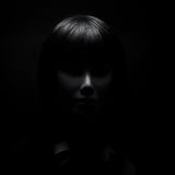 Dark Portrait Poster och Canvastavla
