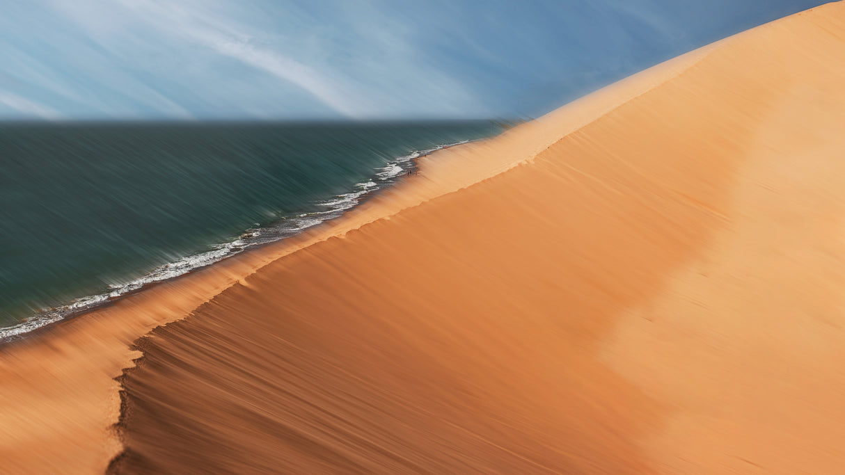 SEA AND HILLS Poster och Canvastavla