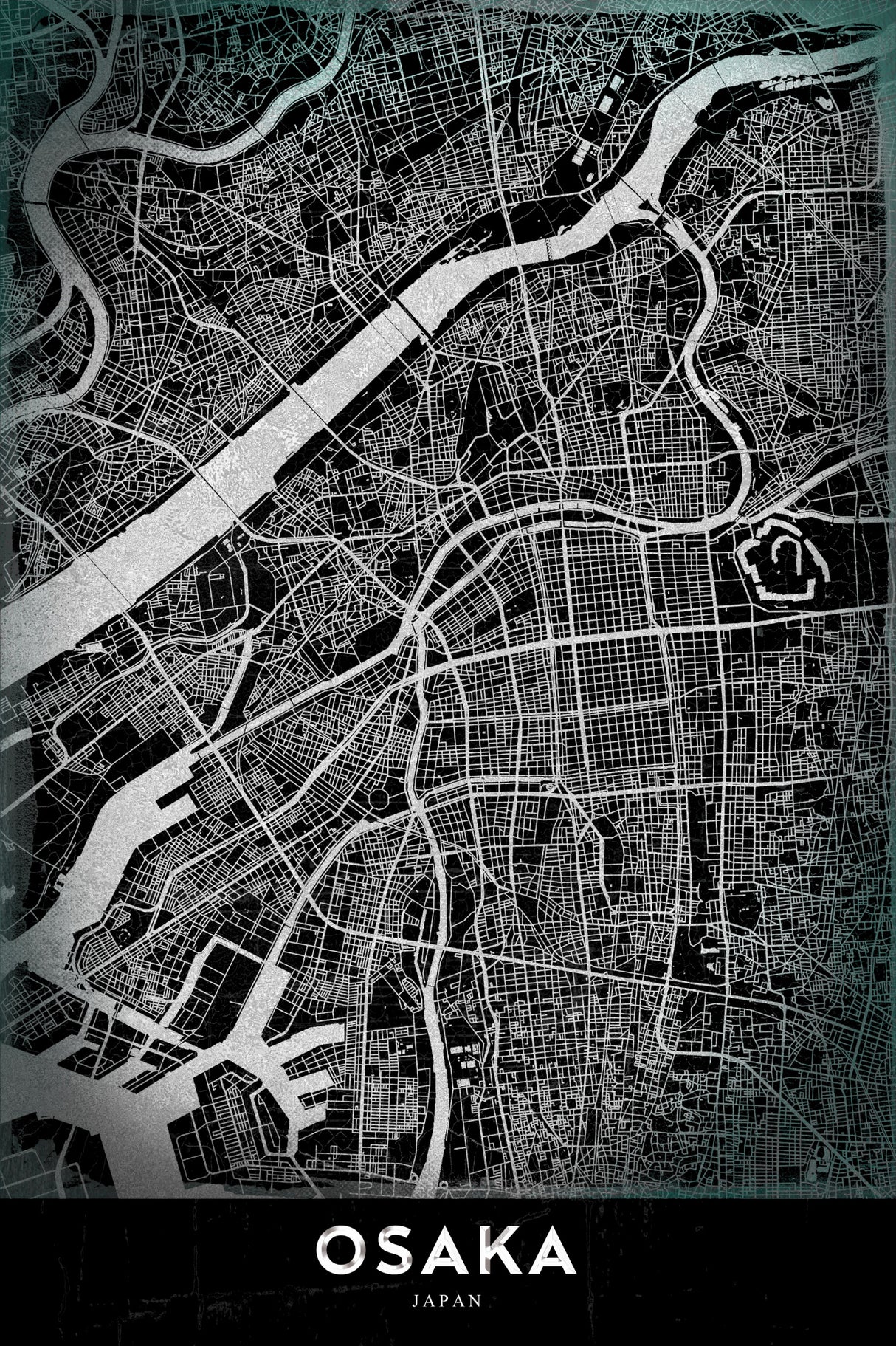 OSAKA Poster och Canvastavla