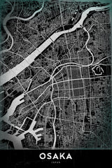 OSAKA Poster och Canvastavla