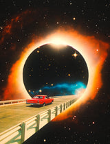 A Space Journey Begins Poster och Canvastavla