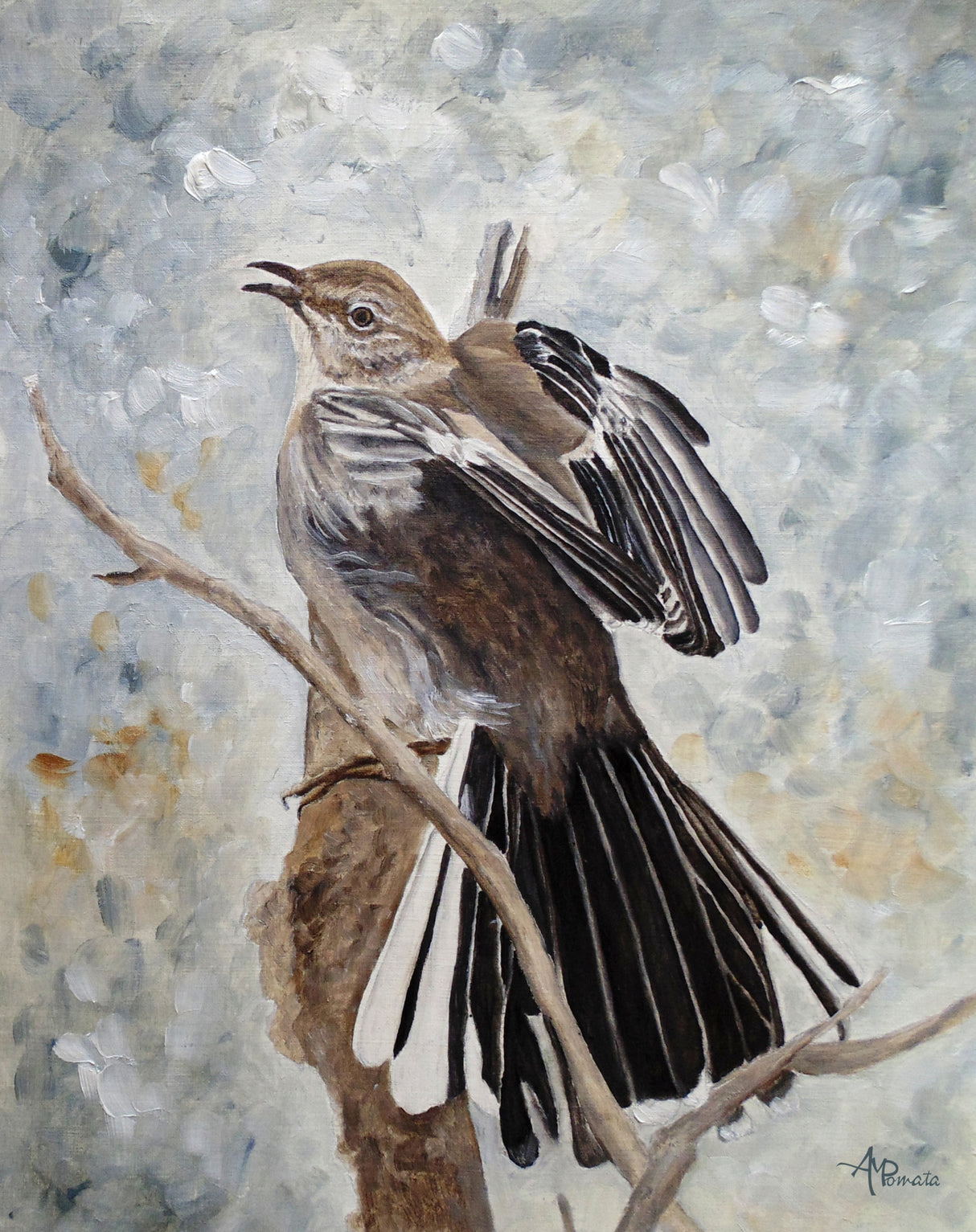 Mockingbird Grandeur Poster och Canvastavla