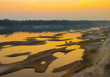The mesmerizing beauty of Garai River Poster och Canvastavla