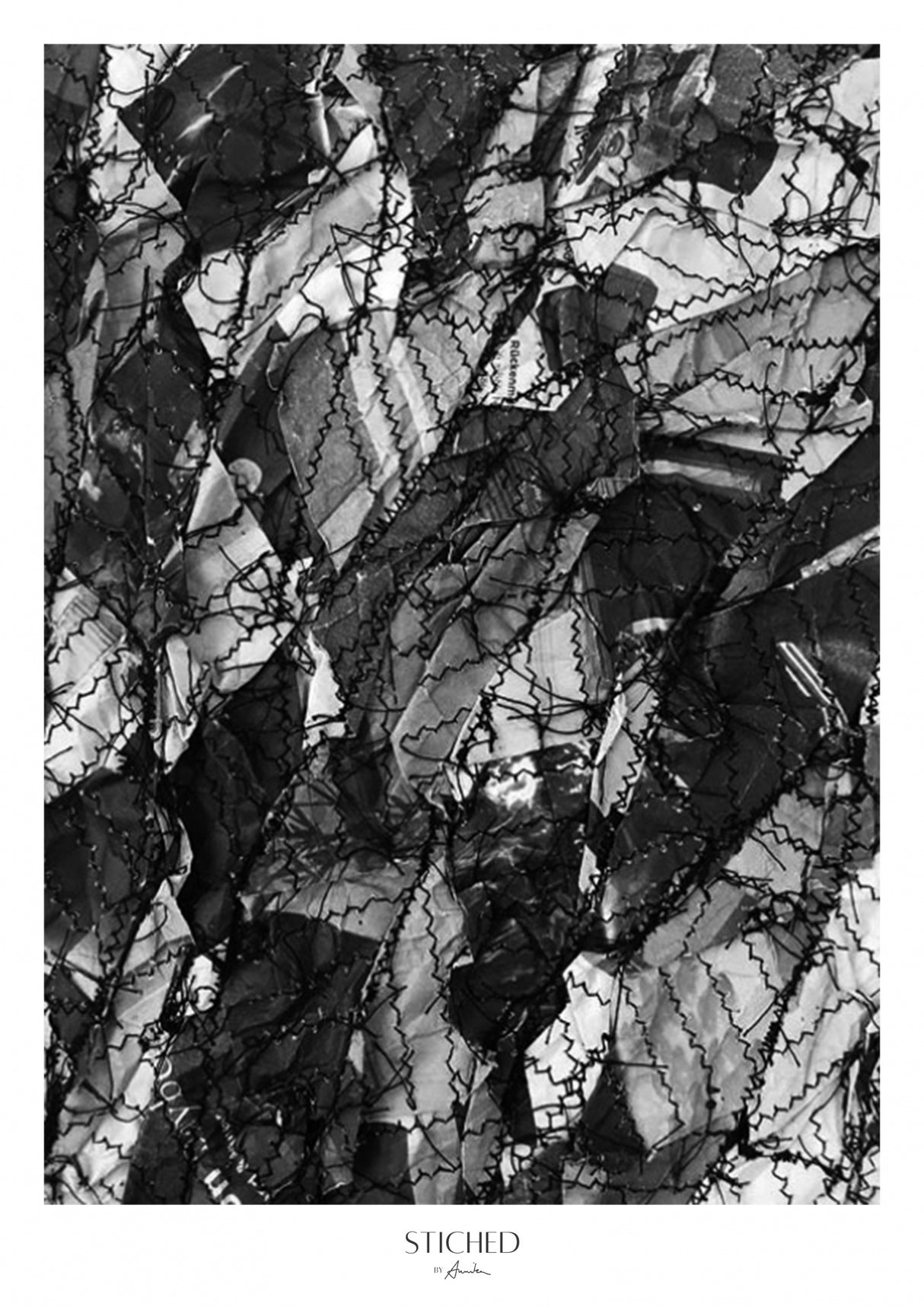 Stitched Poster och Canvastavla