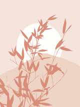 Morning Bamboo Poster och Canvastavla