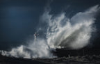 Rough waves Poster och Canvastavla