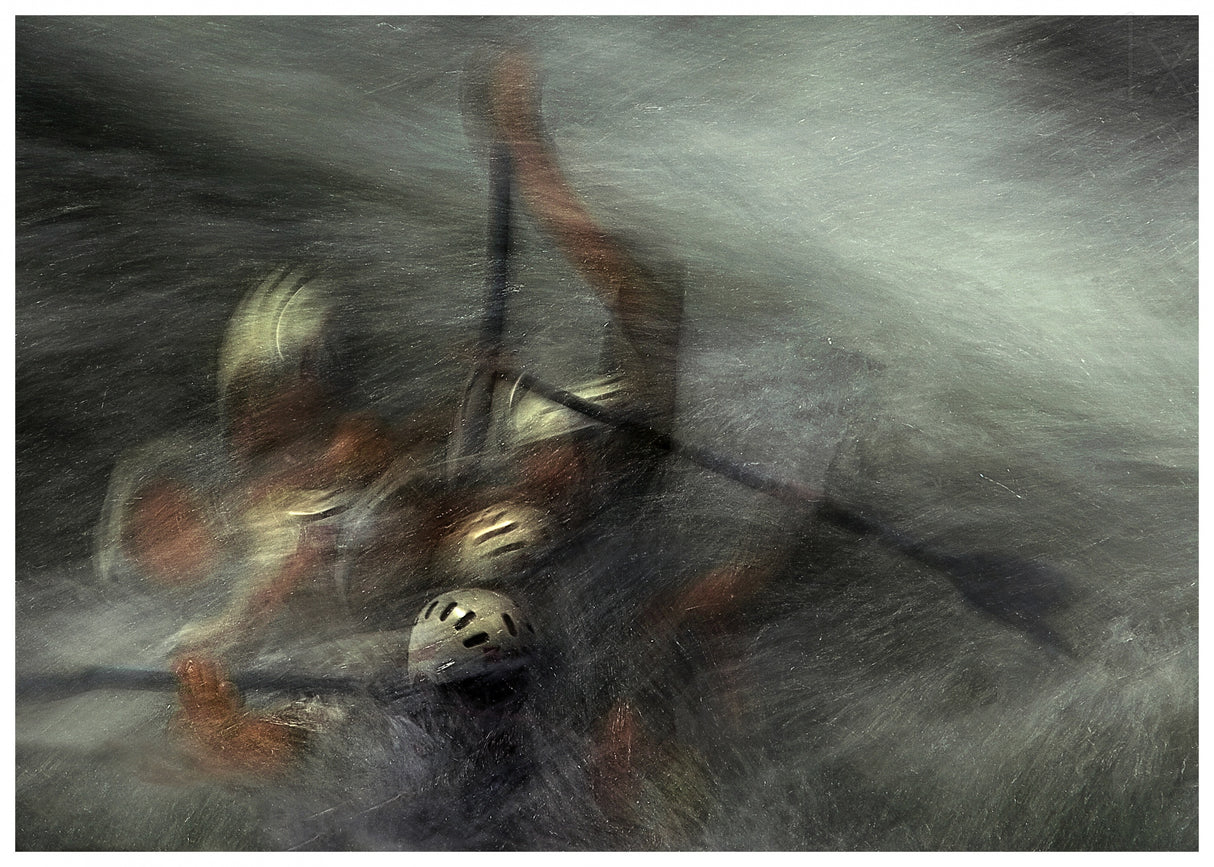 Fight with waves Poster och Canvastavla
