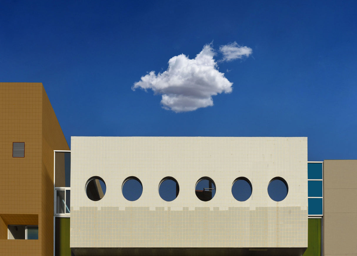 Facade - Rishon LeZion Industrial area Poster och Canvastavla