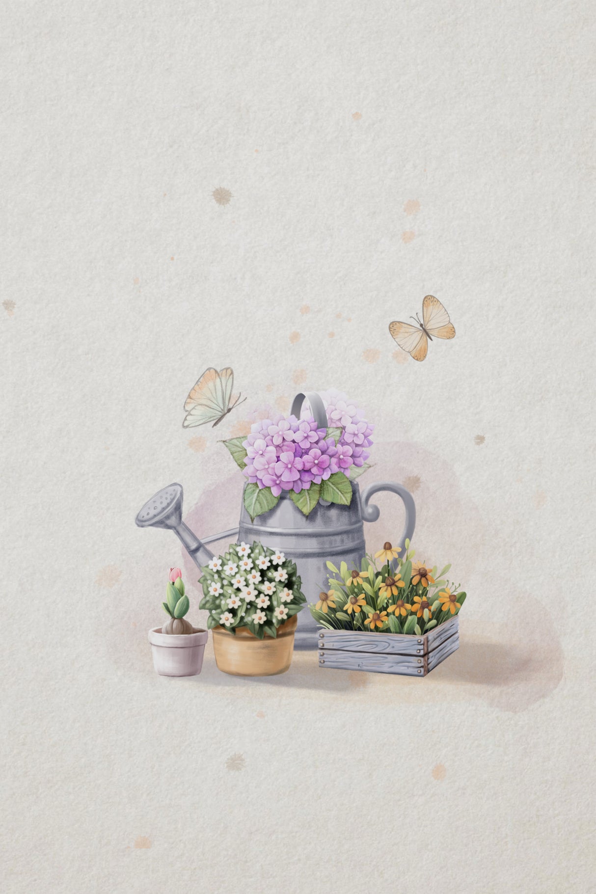 Flowers Bouquet Poster och Canvastavla