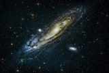 Andromeda Galaxy Poster och Canvastavla