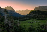 Good Morning, Glacier NP Poster och Canvastavla