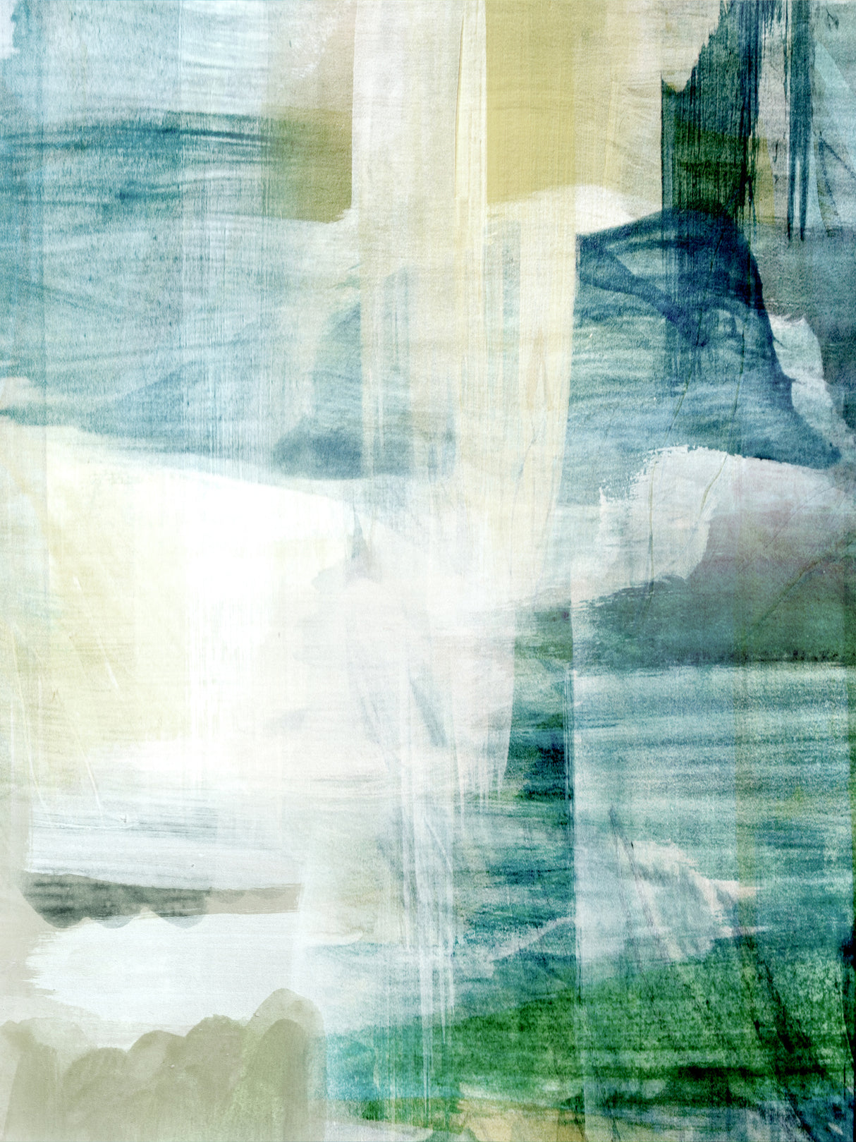 Rain Collage I Poster och Canvastavla