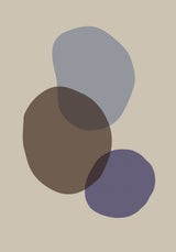 Organic Shapes 05 Poster och Canvastavla