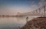 Howrah Bridge Poster och Canvastavla