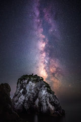 Milkyway on the rock Poster och Canvastavla